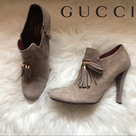 Gucci Shoes - Final price! Authentic GUCCI Fringe Tassel Booties